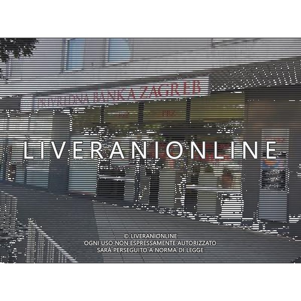 OSJEK CROAZIA 2015 NELLA FOTO PANORAMICA DELLA CITTA DI OSJEK ISTITUTI BANCARI AG ALDO LIVERANI SAS 