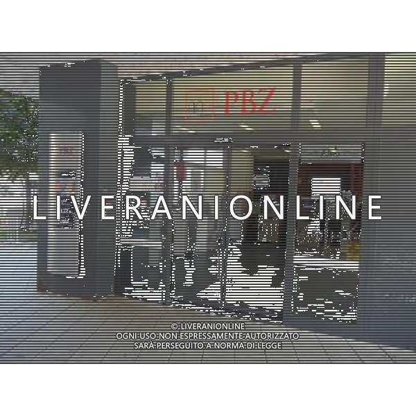 OSJEK CROAZIA 2015 NELLA FOTO PANORAMICA DELLA CITTA DI OSJEK ISTITUTI BANCARI AG ALDO LIVERANI SAS