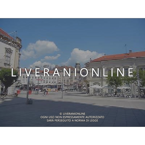 OSJEK CROAZIA 2015 NELLA FOTO PANORAMICA DELLA CITTA DI OSJEK AG ALDO LIVERANI SAS