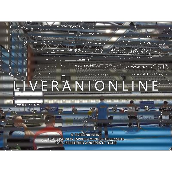 OSJEK 2015 IL PALAZZETTO DELLO SPORT DOVE SI DISPUTANO I CAMPIONATI DEL MONDO DI CARABINA E PISTOLA AG ALDO LIVERANI SAS
