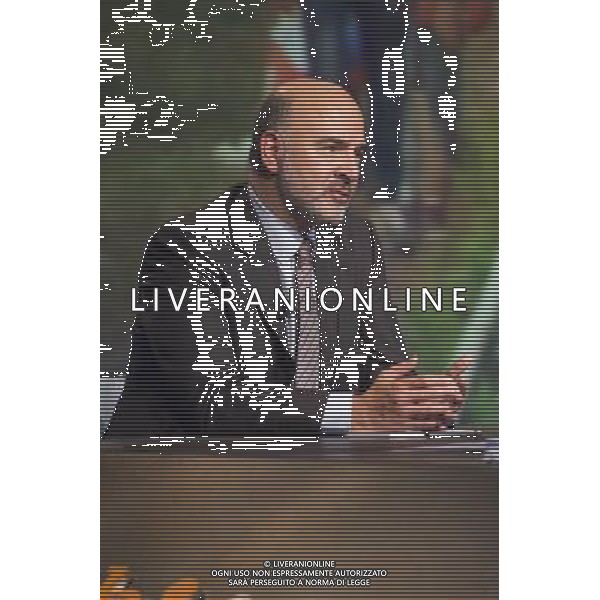 Roma - 20/09/2015 - Studi Rai Teulada - Trasmissione TV \' In Mezzora \' - nella foto: Pierre Moscovici commissario europeo per gli affari economici e monetari / Ph. Fabrizio Corradetti - Ag. Aldo Liverani sas /Agenzia Aldo Liverani S.a.s.