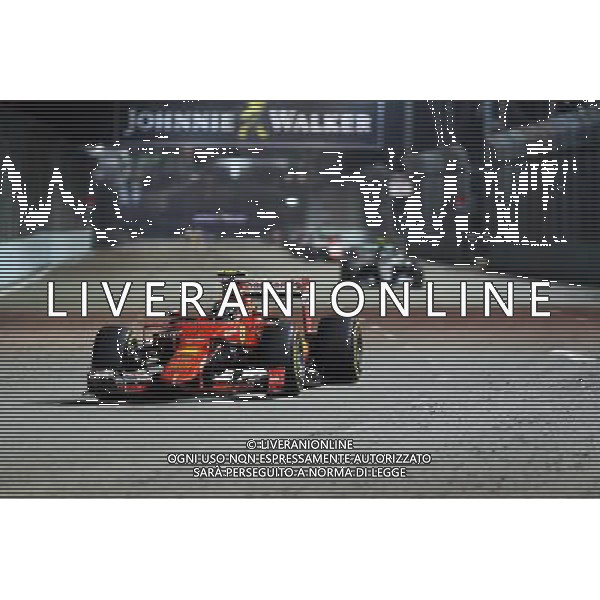 Kimi Raikkonen (FIN) Ferrari SF15-T. 20.09.2015. Formula 1 World Championship, Rd 13, Singapore Grand Prix, Singapore, Singapore, Race Day. AG ALDO LIVERANI SAS ONLY ITALY