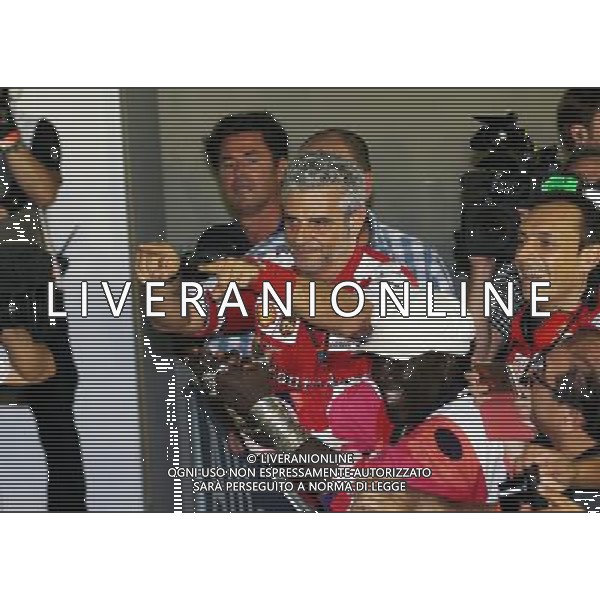 Maurizio Arrivabene (ITA) Ferrari Team Principal at parc ferme. 20.09.2015. Formula 1 World Championship, Rd 13, Singapore Grand Prix, Singapore, Singapore, Race Day. AG ALDO LIVERANI SAS ONLY ITALY