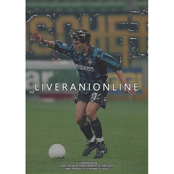 11-11-1998 INTER CASTEL DI SANGRO COPPA ITALIA NELLA FOTO NICOLA VENTOLA AG ALDO LIVERANI SAS
