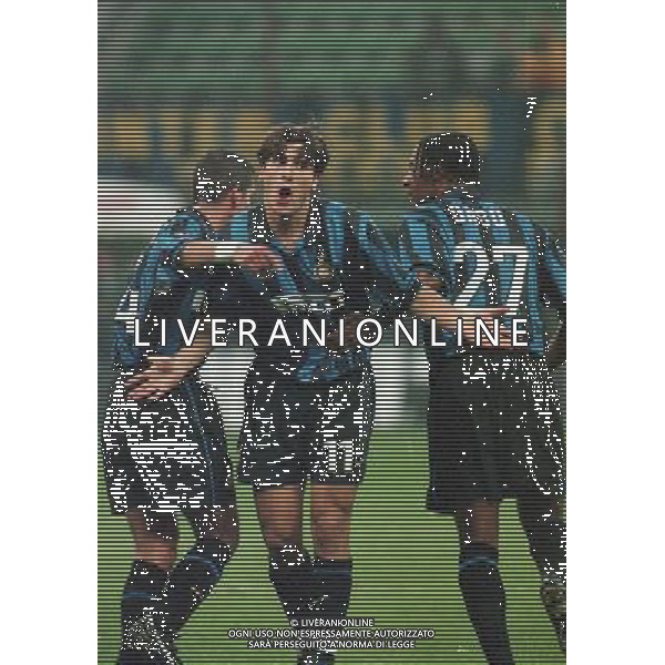 11-11-1998 INTER CASTEL DI SANGRO COPPA ITALIA NELLA FOTO NICOLA VENTOLA AG ALDO LIVERANI SAS