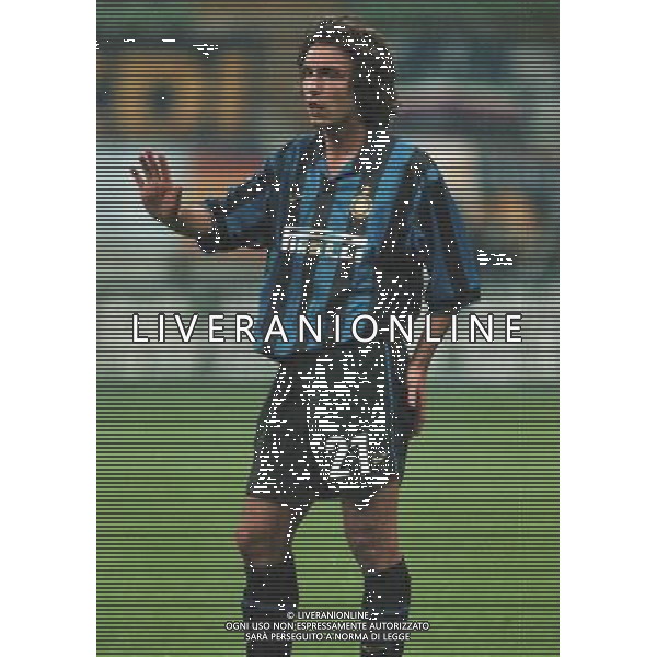 11-11-1998 INTER CASTEL DI SANGRO COPPA ITALIA NELLA FOTO ANDREA PIRLO AG ALDO LIVERANI SAS