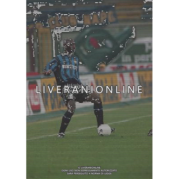 11-11-1998 INTER CASTEL DI SANGRO COPPA ITALIA NELLA FOTO Zoumana Camara AG ALDO LIVERANI SAS