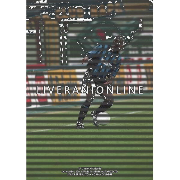 11-11-1998 INTER CASTEL DI SANGRO COPPA ITALIA NELLA FOTO Zoumana Camara AG ALDO LIVERANI SAS