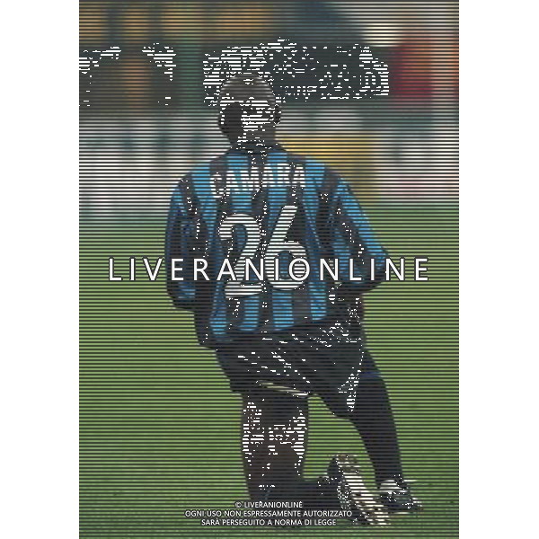 11-11-1998 INTER CASTEL DI SANGRO COPPA ITALIA NELLA FOTO Zoumana Camara AG ALDO LIVERANI SAS