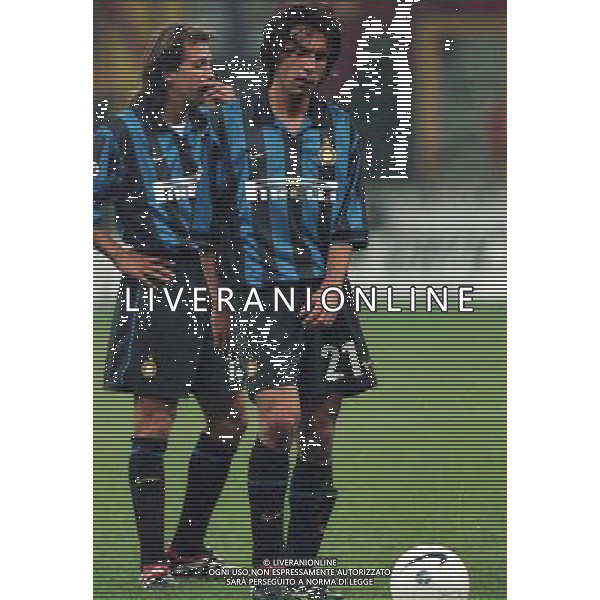 11-11-1998 INTER CASTEL DI SANGRO COPPA ITALIA NELLA FOTO ANDREA PIRLO AG ALDO LIVERANI SAS