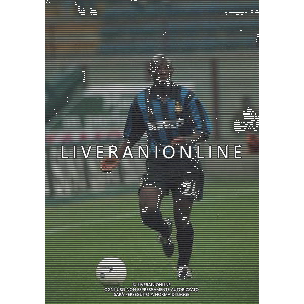 11-11-1998 INTER CASTEL DI SANGRO COPPA ITALIA NELLA FOTO Zoumana Camara AG ALDO LIVERANI SAS