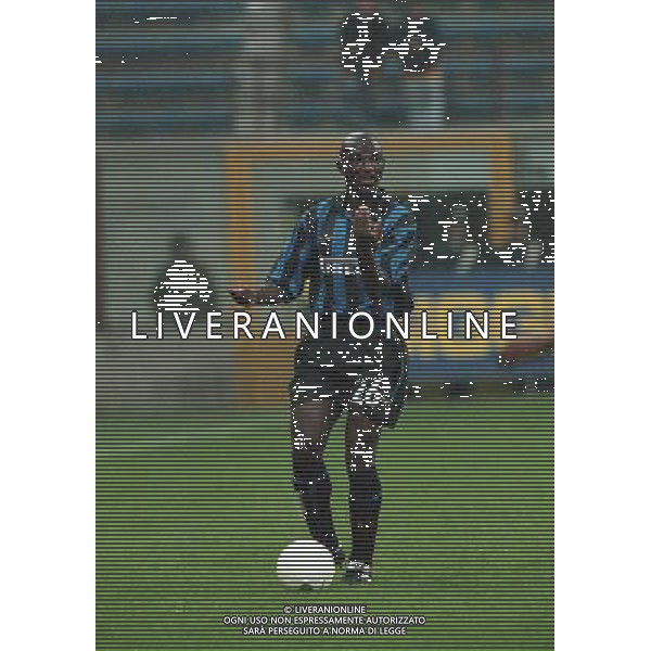 11-11-1998 INTER CASTEL DI SANGRO COPPA ITALIA NELLA FOTO Zoumana Camara AG ALDO LIVERANI SAS