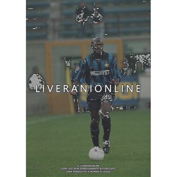 11-11-1998 INTER CASTEL DI SANGRO COPPA ITALIA NELLA FOTO Zoumana Camara AG ALDO LIVERANI SAS