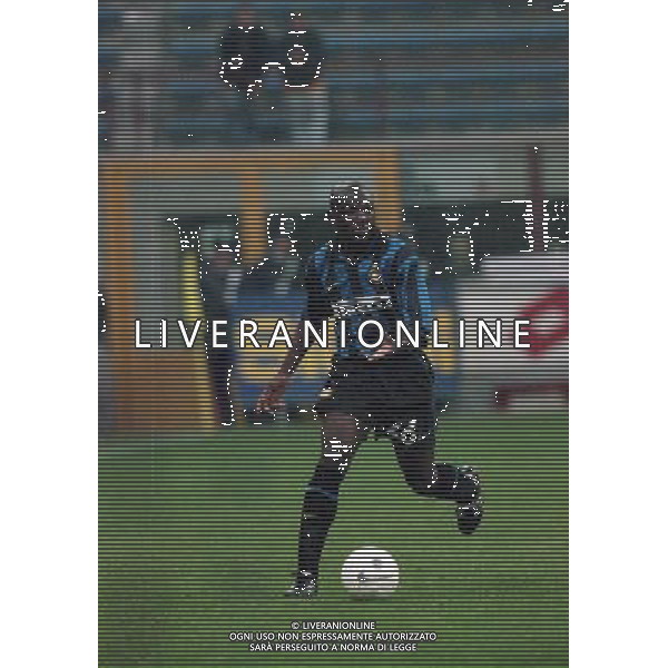 11-11-1998 INTER CASTEL DI SANGRO COPPA ITALIA NELLA FOTO Zoumana Camara AG ALDO LIVERANI SAS