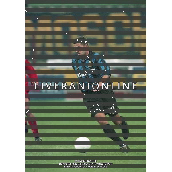 11-11-1998 INTER CASTEL DI SANGRO COPPA ITALIA NELLA FOTO ZE ELIAS AG ALDO LIVERANI SAS