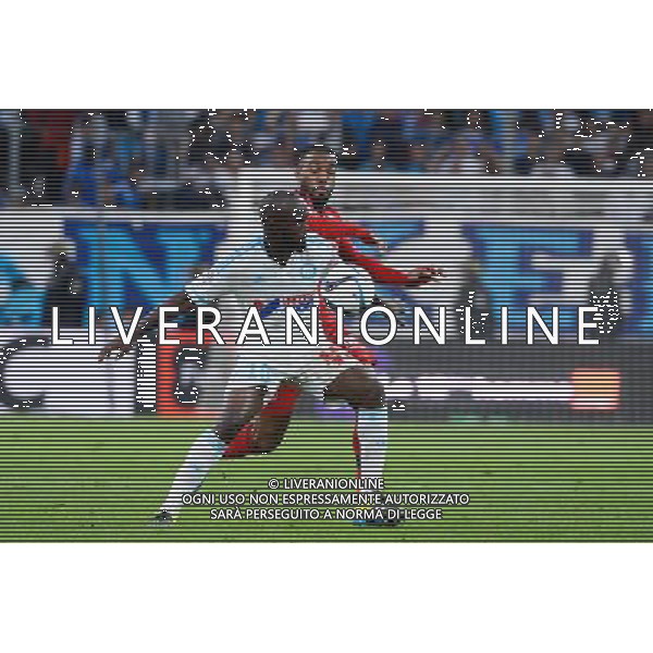 Lassana DIARRA / Alexandre LACAZETTE - 20.09.2015 - Marseille / Lyon - 6eme journee de Ligue 1 Photo : Gaston Petrelli / Icon Sport AG ALDO LIVERANI SAS ONLY ITALY