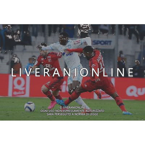 Andre ZAMBO - 20.09.2015 - Marseille / Lyon - 6eme journee de Ligue 1 Photo : Gaston Petrelli / Icon Sport AG ALDO LIVERANI SAS ONLY ITALY
