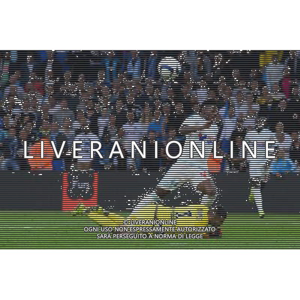 Anthony LOPES / Georges Kevin NKOUDOU - 20.09.2015 - Marseille / Lyon - 6eme journee de Ligue 1 Photo : Gaston Petrelli / Icon Sport AG ALDO LIVERANI SAS ONLY ITALY