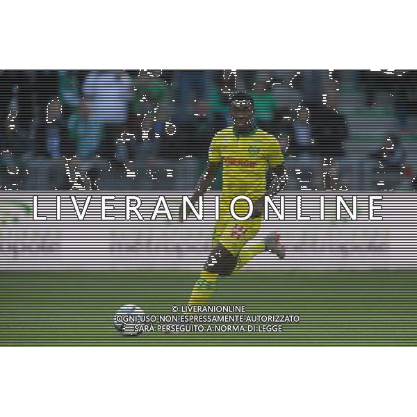 Birama TOURE - 20.09.2015 - Saint Etienne / Nantes - 6eme journee de Ligue 1 Photo : Jean Paul Thomas / Icon Sport AG ALDO LIVERANI SAS ONLY ITALY
