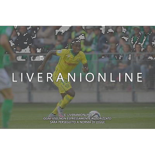Birama TOURE - 20.09.2015 - Saint Etienne / Nantes - 6eme journee de Ligue 1 Photo : Jean Paul Thomas / Icon Sport AG ALDO LIVERANI SAS ONLY ITALY