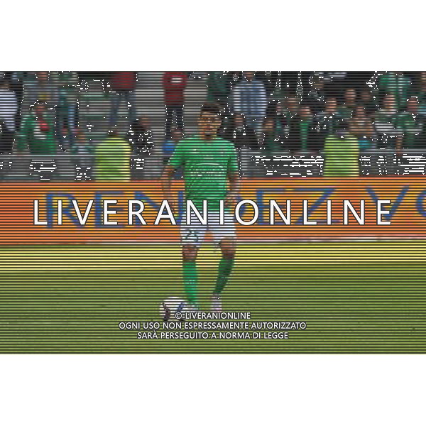 Kevin MALCUIT - 20.09.2015 - Saint Etienne / Nantes - 6eme journee de Ligue 1 Photo : Jean Paul Thomas / Icon Sport AG ALDO LIVERANI SAS ONLY ITALY