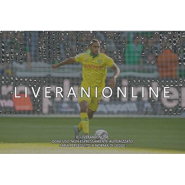 Koffi DJIDJI - 20.09.2015 - Saint Etienne / Nantes - 6eme journee de Ligue 1 Photo : Jean Paul Thomas / Icon Sport AG ALDO LIVERANI SAS ONLY ITALY