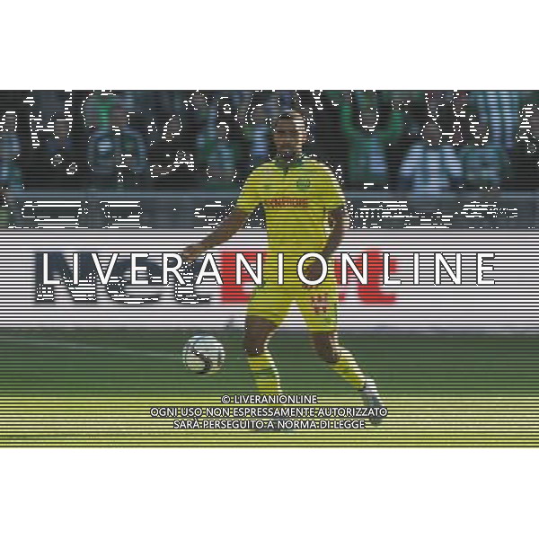 Koffi DJIDJI - 20.09.2015 - Saint Etienne / Nantes - 6eme journee de Ligue 1 Photo : Jean Paul Thomas / Icon Sport AG ALDO LIVERANI SAS ONLY ITALY