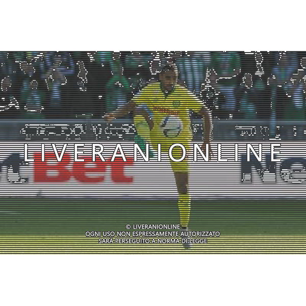Koffi DJIDJI - 20.09.2015 - Saint Etienne / Nantes - 6eme journee de Ligue 1 Photo : Jean Paul Thomas / Icon Sport AG ALDO LIVERANI SAS ONLY ITALY