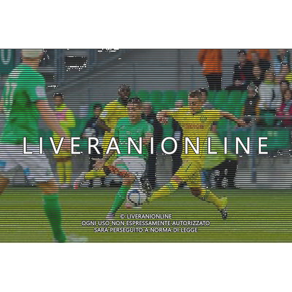 Romain HAMOUMA - 20.09.2015 - Saint Etienne / Nantes - 6eme journee de Ligue 1 Photo : Jean Paul Thomas / Icon Sport AG ALDO LIVERANI SAS ONLY ITALY