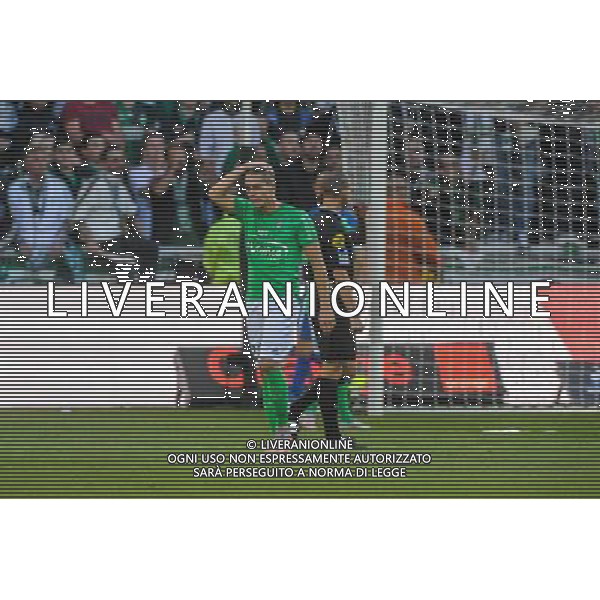 Romain HAMOUMA - 20.09.2015 - Saint Etienne / Nantes - 6eme journee de Ligue 1 Photo : Jean Paul Thomas / Icon Sport AG ALDO LIVERANI SAS ONLY ITALY