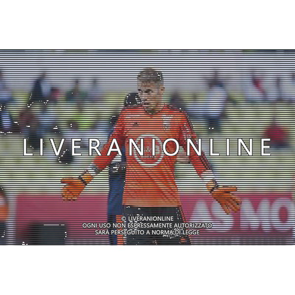 Benjamin Lecomte - 20.09.2015 - Monaco / Lorient - 6eme journee de Ligue 1 Photo : Serge Haouzi / Icon Sport AG ALDO LIVERANI SAS ONLY ITALY