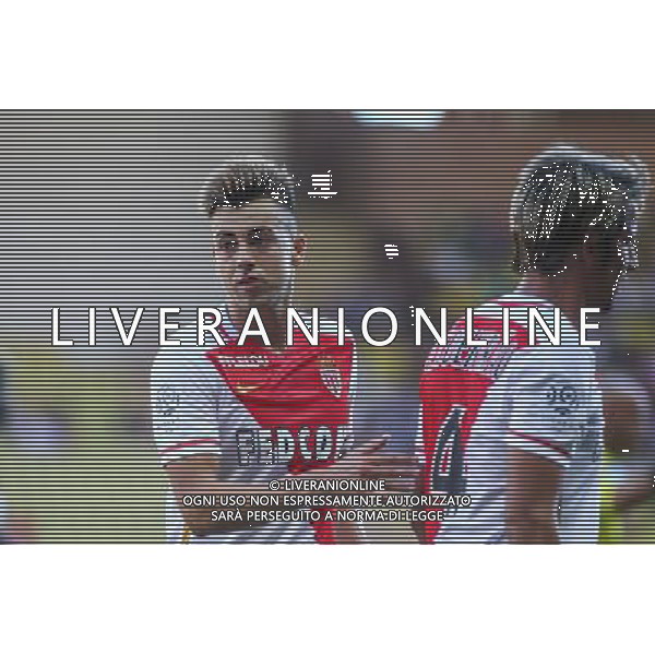 Stephan El Shaarawy / Fabio Coentrao - 20.09.2015 - Monaco / Lorient - 6eme journee de Ligue 1 Photo : Serge Haouzi / Icon Sport AG ALDO LIVERANI SAS ONLY ITALY
