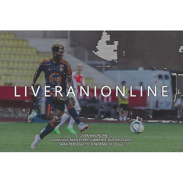 Thomas Lemar / Ibrahim N dong - 20.09.2015 - Monaco / Lorient - 6eme journee de Ligue 1 Photo : Serge Haouzi / Icon Sport AG ALDO LIVERANI SAS ONLY ITALY