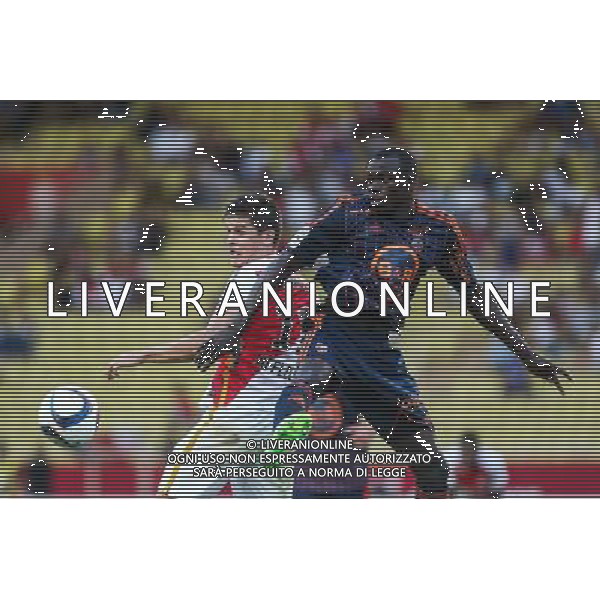 Guido Carrillo / Zargo Toure - 20.09.2015 - Monaco / Lorient - 6eme journee de Ligue 1 Photo : Serge Haouzi / Icon Sport AG ALDO LIVERANI SAS ONLY ITALY