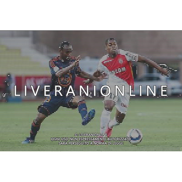 Ivan Cavaleiro / Abdullah Raffidine - 20.09.2015 - Monaco / Lorient - 6eme journee de Ligue 1 Photo : Serge Haouzi / Icon Sport AG ALDO LIVERANI SAS ONLY ITALY