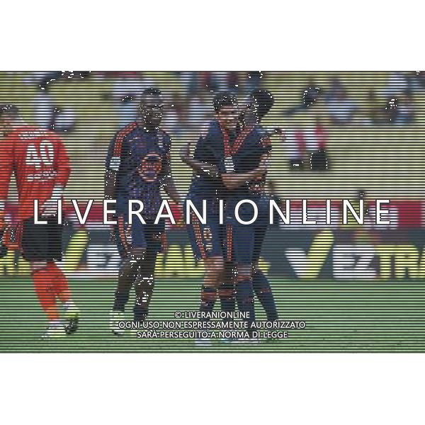 Joie Francois Bellugou - 20.09.2015 - Monaco / Lorient - 6eme journee de Ligue 1 Photo : Serge Haouzi / Icon Sport AG ALDO LIVERANI SAS ONLY ITALY