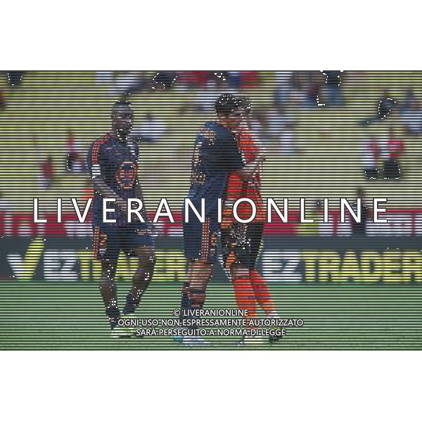 Joie Francois Bellugou - 20.09.2015 - Monaco / Lorient - 6eme journee de Ligue 1 Photo : Serge Haouzi / Icon Sport AG ALDO LIVERANI SAS ONLY ITALY