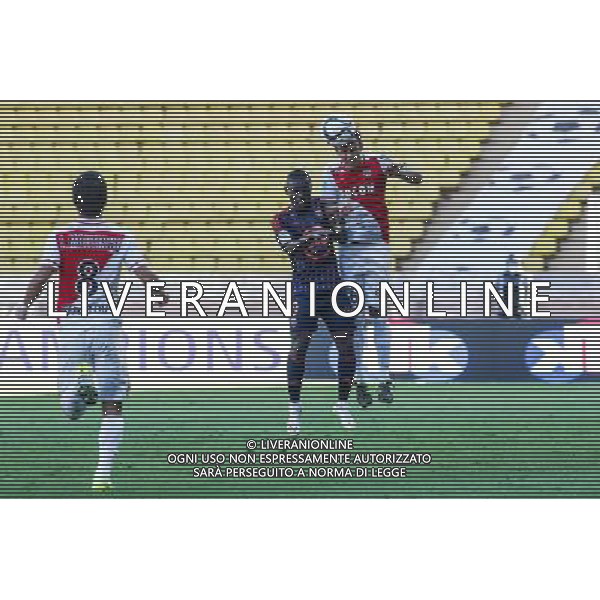 Ricardo Carvalho / Abdul Majeed Waris - 20.09.2015 - Monaco / Lorient - 6eme journee de Ligue 1 Photo : Serge Haouzi / Icon Sport AG ALDO LIVERANI SAS ONLY ITALY