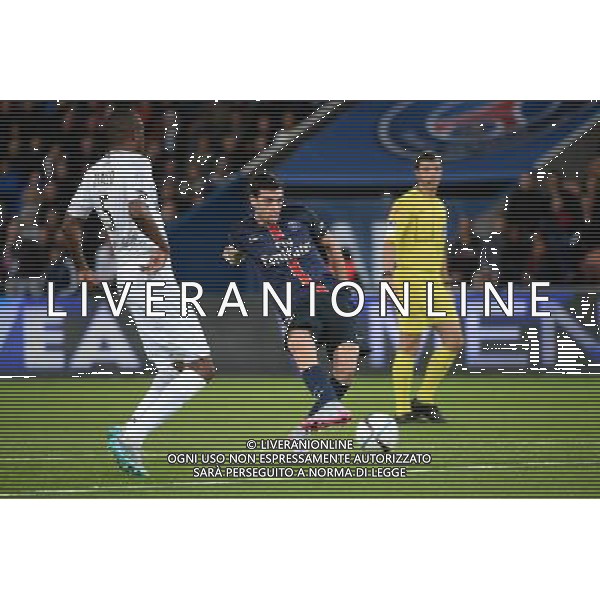 but Javier PASTORE - 22.09.2015 - PSG / Guingamp - 7eme journee Ligue 1 Photo : Nolwenn Le Gouic / Icon Sport /AGENZIA ALDO LIVERANI Sas - ITALY ONLY - EDITORIAL USE ONLY
