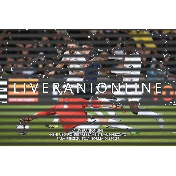 but Angel DI MARIA - 22.09.2015 - PSG / Guingamp - 7eme journee Ligue 1 Photo : Nolwenn Le Gouic / Icon Sport /AGENZIA ALDO LIVERANI Sas - ITALY ONLY - EDITORIAL USE ONLY