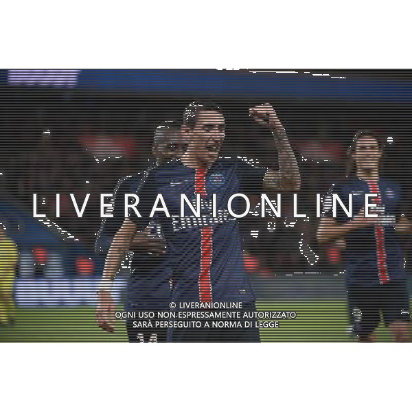 joie Angel DI MARIA - 22.09.2015 - PSG / Guingamp - 7eme journee Ligue 1 Photo : Nolwenn Le Gouic / Icon Sport /AGENZIA ALDO LIVERANI Sas - ITALY ONLY - EDITORIAL USE ONLY
