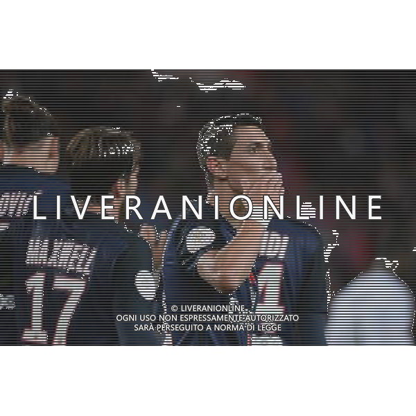 Angel DI MARIA - 22.09.2015 - PSG / Guingamp - 7eme journee Ligue 1 Photo : Nolwenn Le Gouic / Icon Sport /AGENZIA ALDO LIVERANI Sas - ITALY ONLY - EDITORIAL USE ONLY