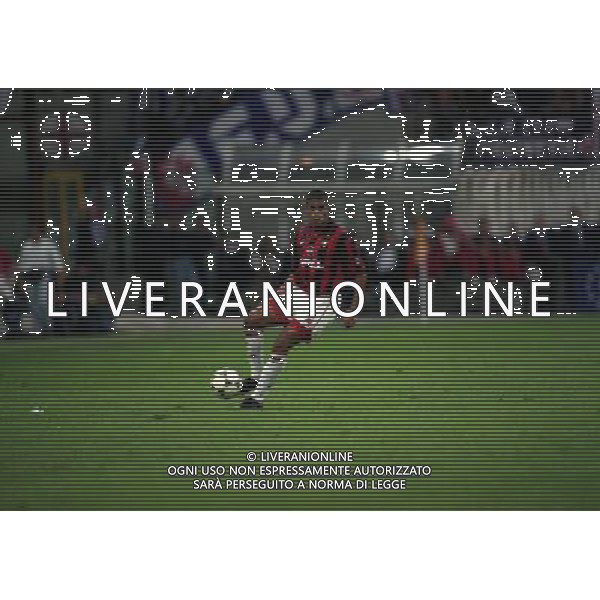 MILANO 25-08-1996 SUPERCOPPA ITALIANA MILAN FIORENTINA NELLA FOTO Michael Reizinger AG ALDO LIVERANI SAS