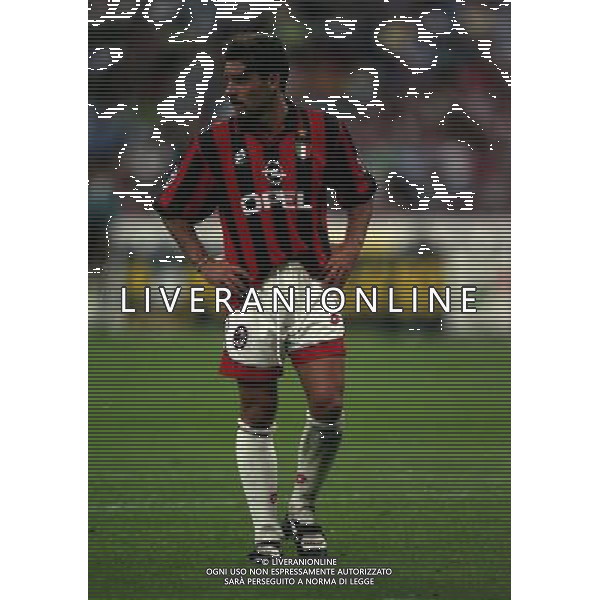 MILANO 25-08-1996 SUPERCOPPA ITALIANA MILAN FIORENTINA NELLA FOTO MARCO SIMONE AG ALDO LIVERANI SAS