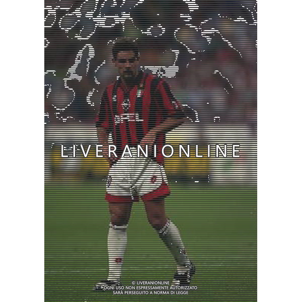MILANO 25-08-1996 SUPERCOPPA ITALIANA MILAN FIORENTINA NELLA FOTO MARCO SIMONE AG ALDO LIVERANI SAS