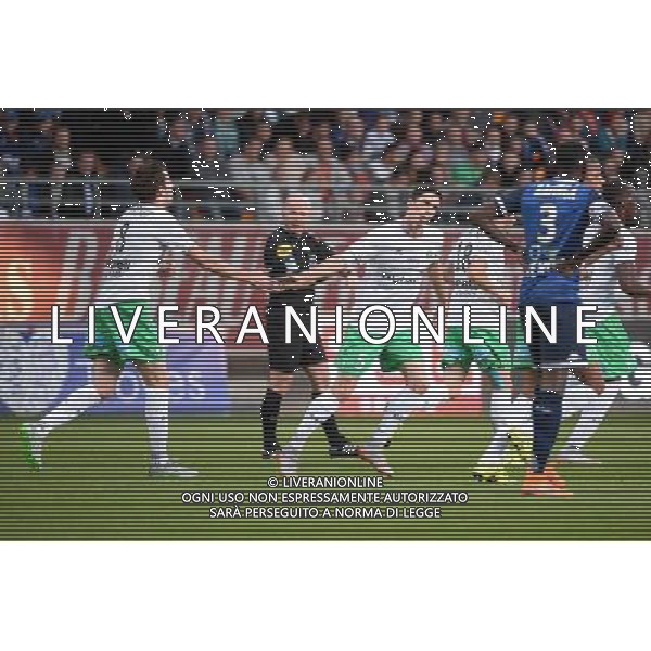 joie Vincent PAJOT / Benjamin CORGNET - 23.09.2015 - Troyes / Saint Etienne - 7eme journee Ligue 1 Photo : Nolwenn Le Gouic / Icon Sport /AGENZIA ALDO LIVERANI Sas - ITALY ONLY - EDITORIAL USE ONLY