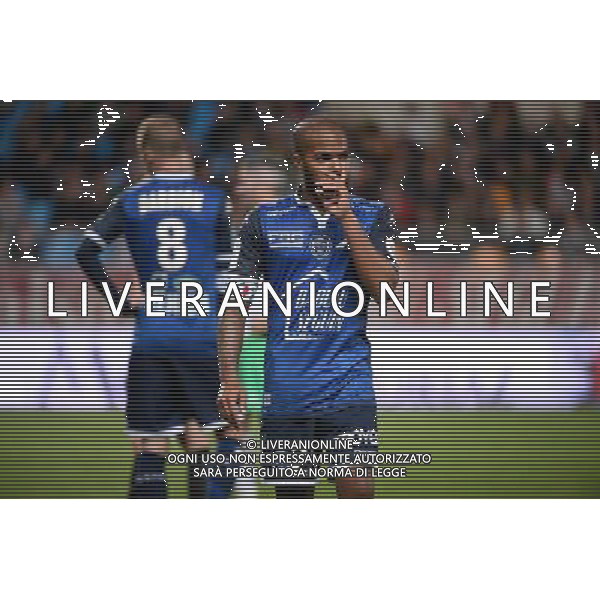 deception Quentin OTHON - 23.09.2015 - Troyes / Saint Etienne - 7eme journee Ligue 1 Photo : Nolwenn Le Gouic / Icon Sport /AGENZIA ALDO LIVERANI Sas - ITALY ONLY - EDITORIAL USE ONLY
