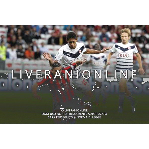 Mickael Le Bihan / Pablo - 23.09.2015 - Nice / Bordeaux - 7eme journee de Ligue 1 Photo : Sebastien Nogier / Icon Sport /AGENZIA ALDO LIVERANI Sas - ITALY ONLY - EDITORIAL USE ONLY