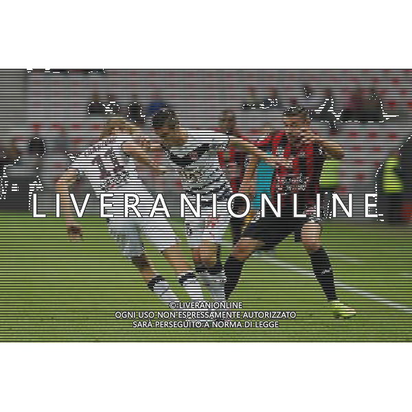 Mickael Le Bihan / Frederic Guilbert / Clement Chantome - 23.09.2015 - Nice / Bordeaux - 7eme journee de Ligue 1 Photo : Sebastien Nogier / Icon Sport /AGENZIA ALDO LIVERANI Sas - ITALY ONLY - EDITORIAL USE ONLY