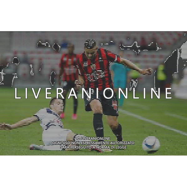 Mickael Le Bihan / Frederic Guilbert - 23.09.2015 - Nice / Bordeaux - 7eme journee de Ligue 1 Photo : Sebastien Nogier / Icon Sport /AGENZIA ALDO LIVERANI Sas - ITALY ONLY - EDITORIAL USE ONLY